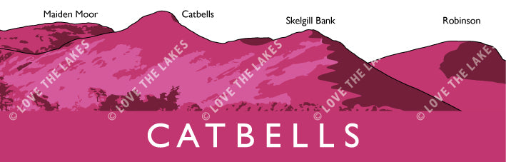 Catbells Mug - Love the Lakes Exclusive