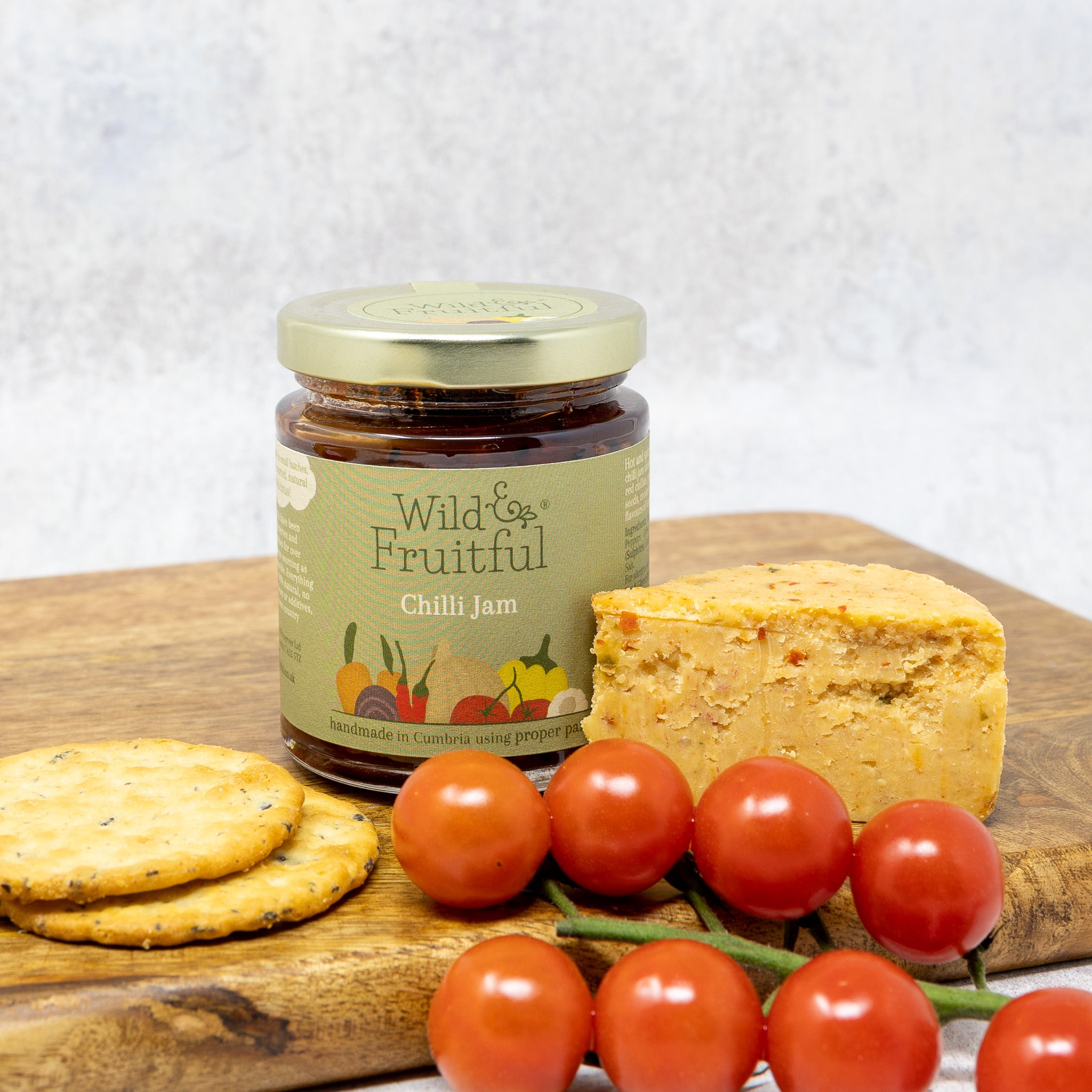 Wild and Fruitful Chilli Jam 210g Love the Lakes