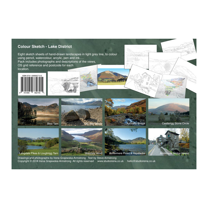 Lake District Colour Sketch Book