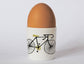 Happiness Is Riding A Bike Egg Cup Green