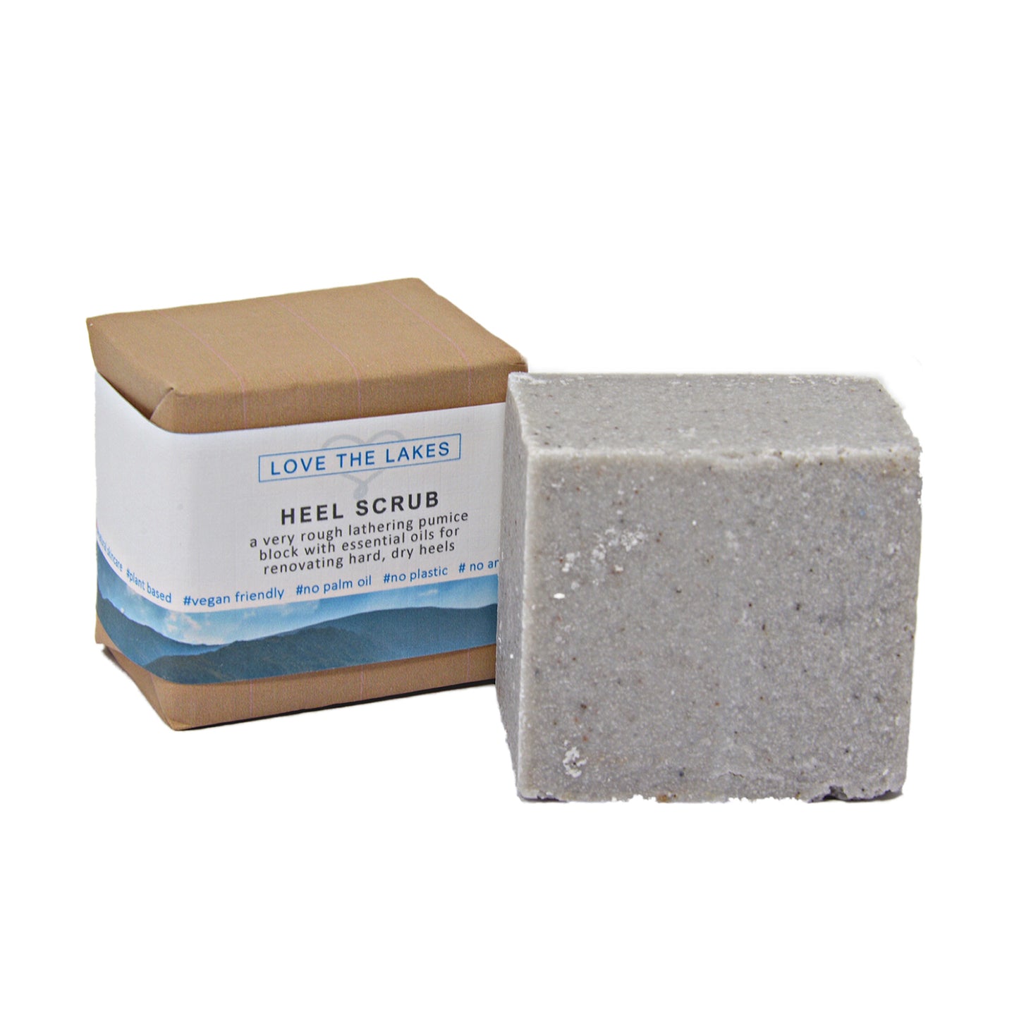 Love the Lakes Earth Savers Heel Scrub Bar