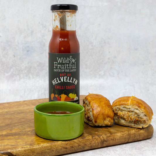 Wild and Fruitful Hot as Helvellyn Chilli Sauce - 250g