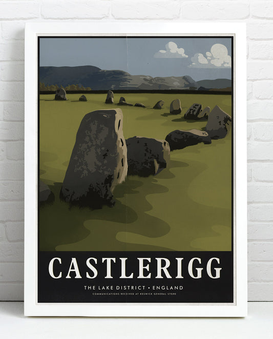 Keswick General Store Castlerigg Print