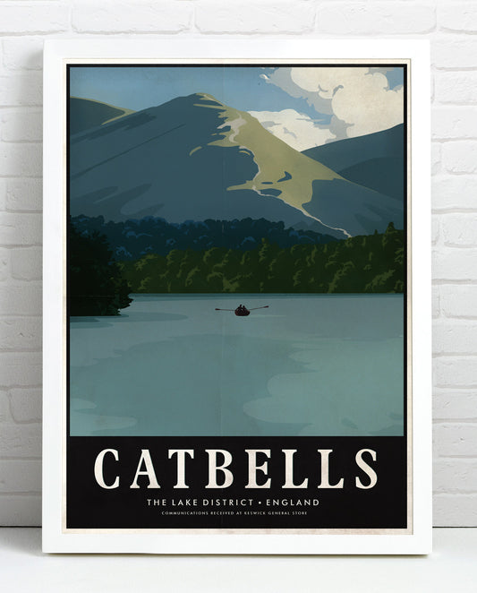 Keswick General Store Catbells Print