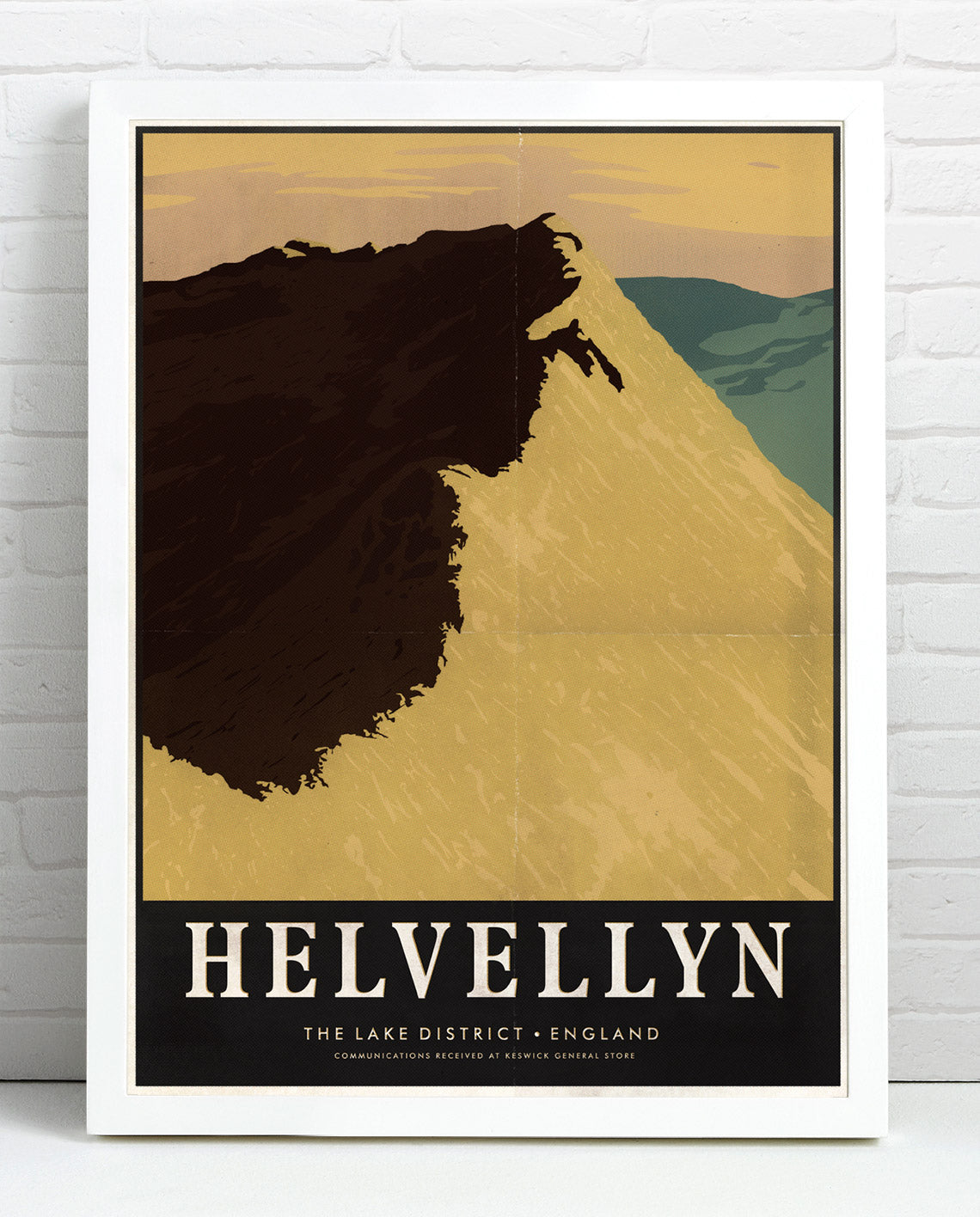 Keswick General Store Helvellyn Print