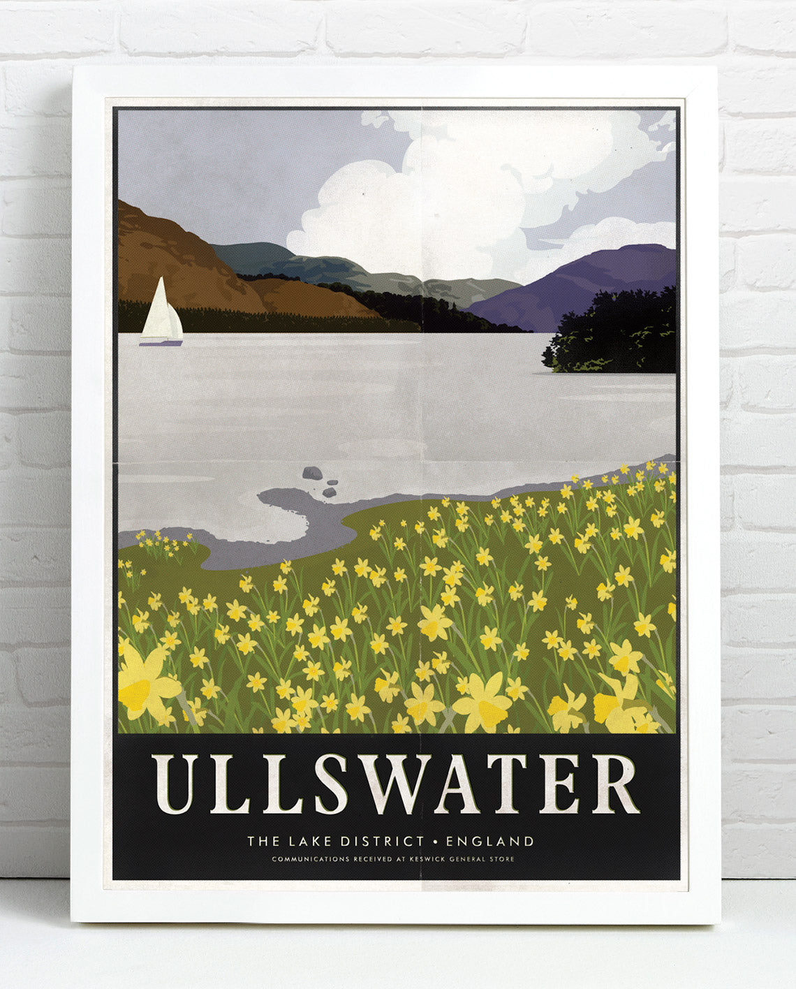 Keswick General Store Ullswater Print