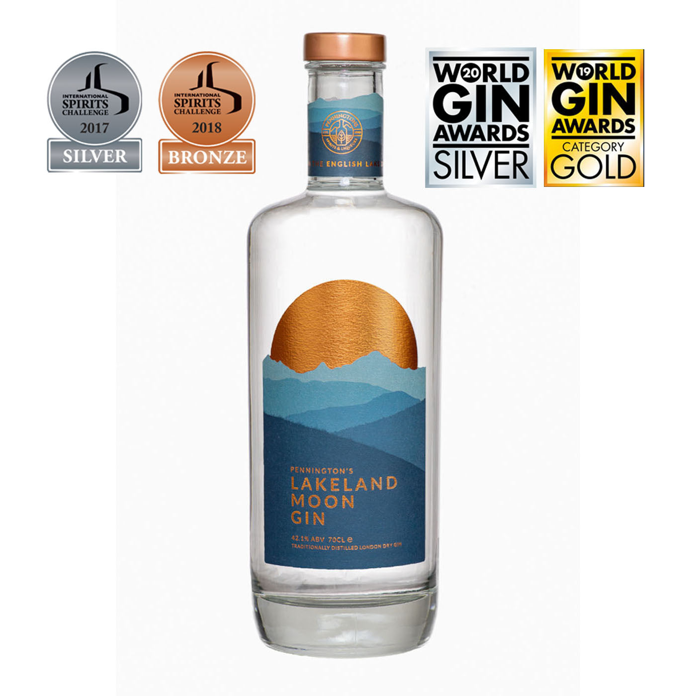 Lakeland Moon Gin - 2 sizes