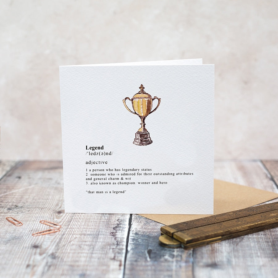 Toasted Crumpet Legend Greeting Card