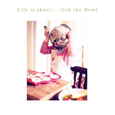 Life Is Short Greetings Card