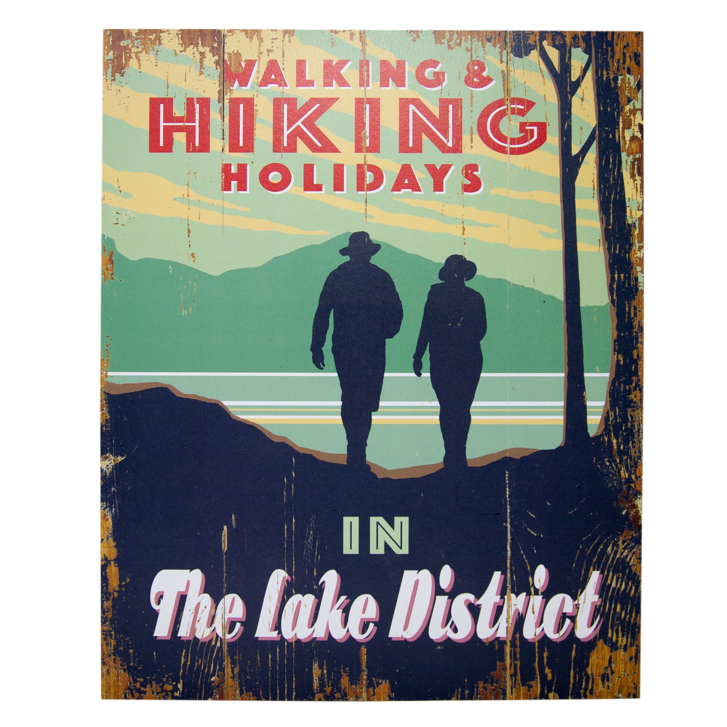 Walking & Hiking Holidays in The Lake District sign