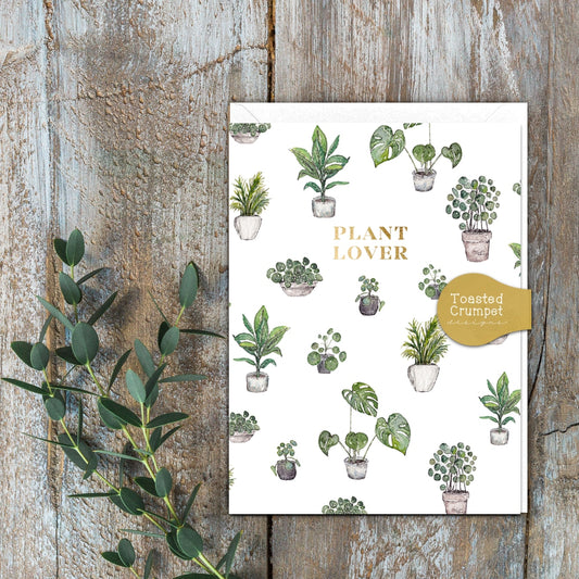 Toasted Crumpet Plant Lover - Mini Card