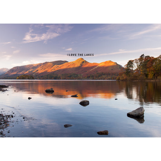 Love the Lakes Catbells Sunrise Canvas Print