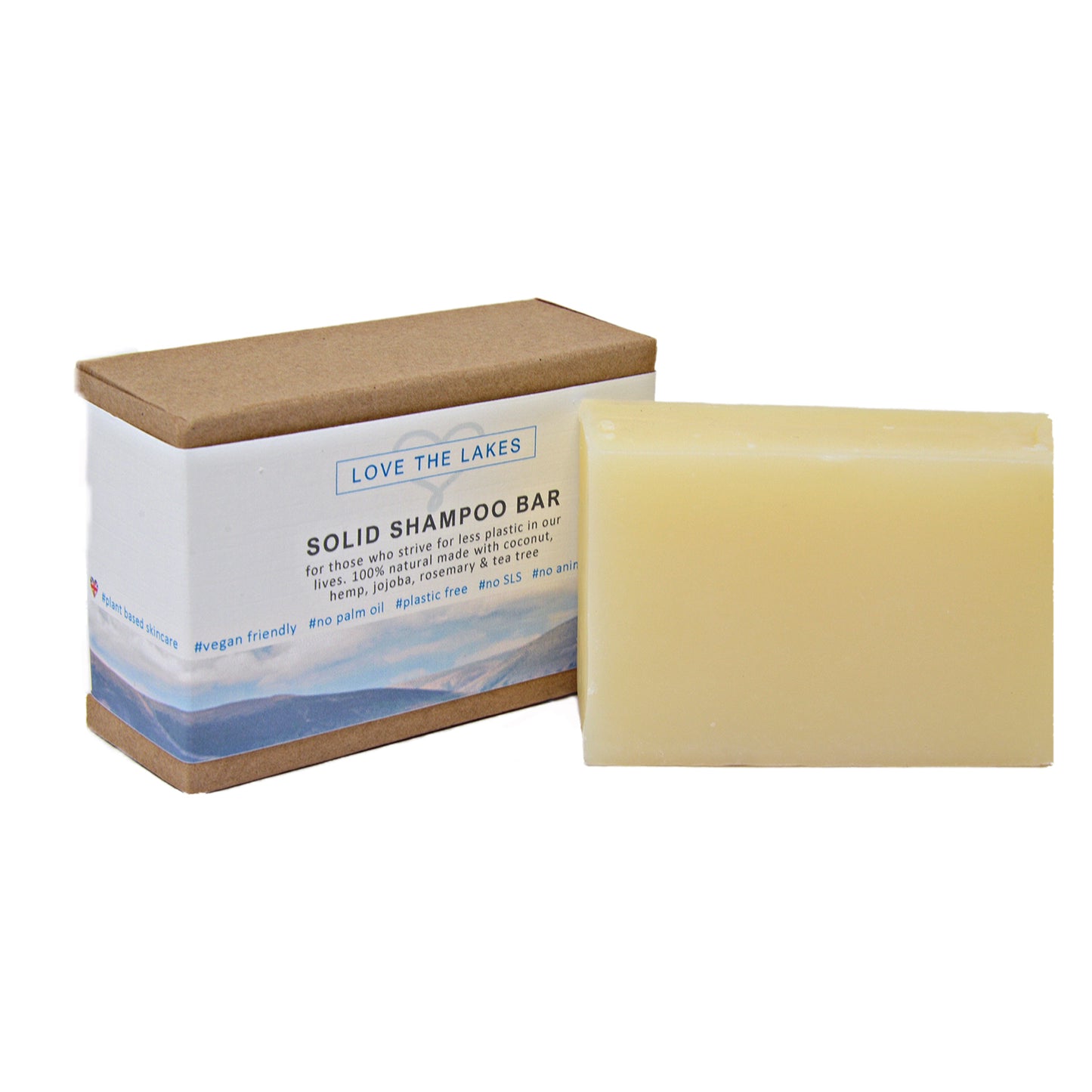 Love the Lakes Earth Savers 100% Natural Solid Shampoo Bar