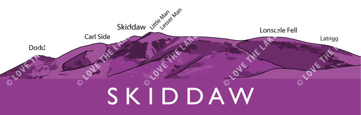 Skiddaw Mug - Love the Lakes Exclusive