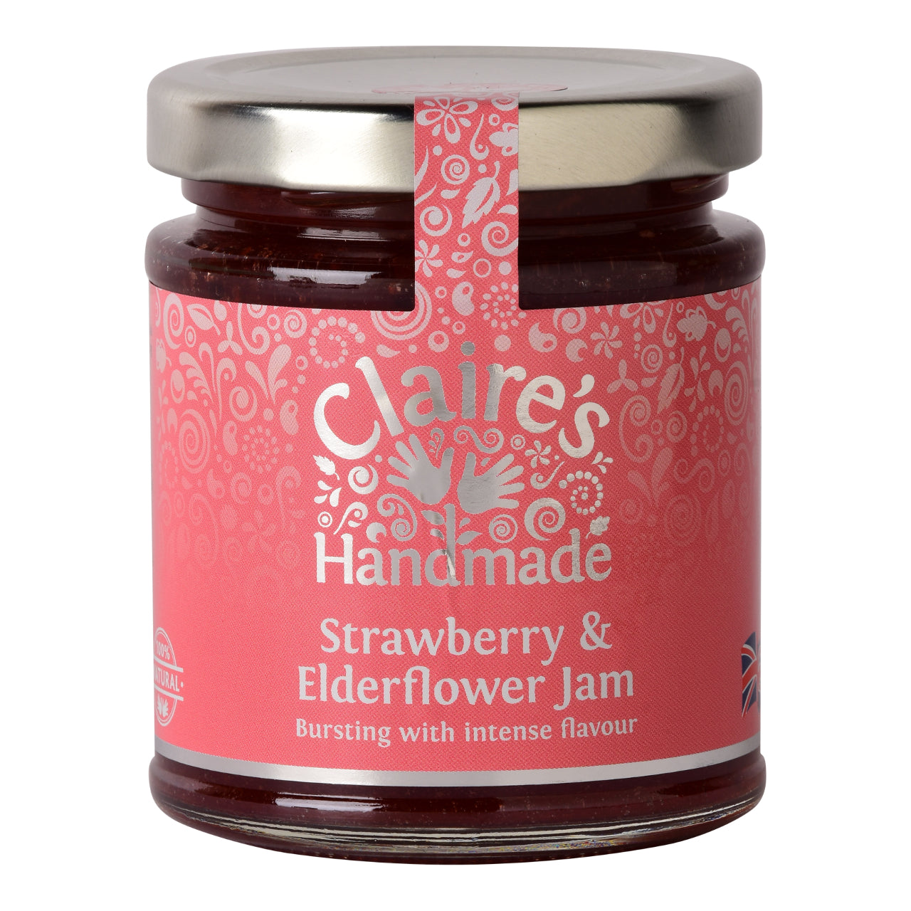 Claire's Handmade Strawberry & Elderflower Jam 227g