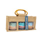 Love the Lakes 'Taste of the Lakes' 3 Jar Jute Gift Set