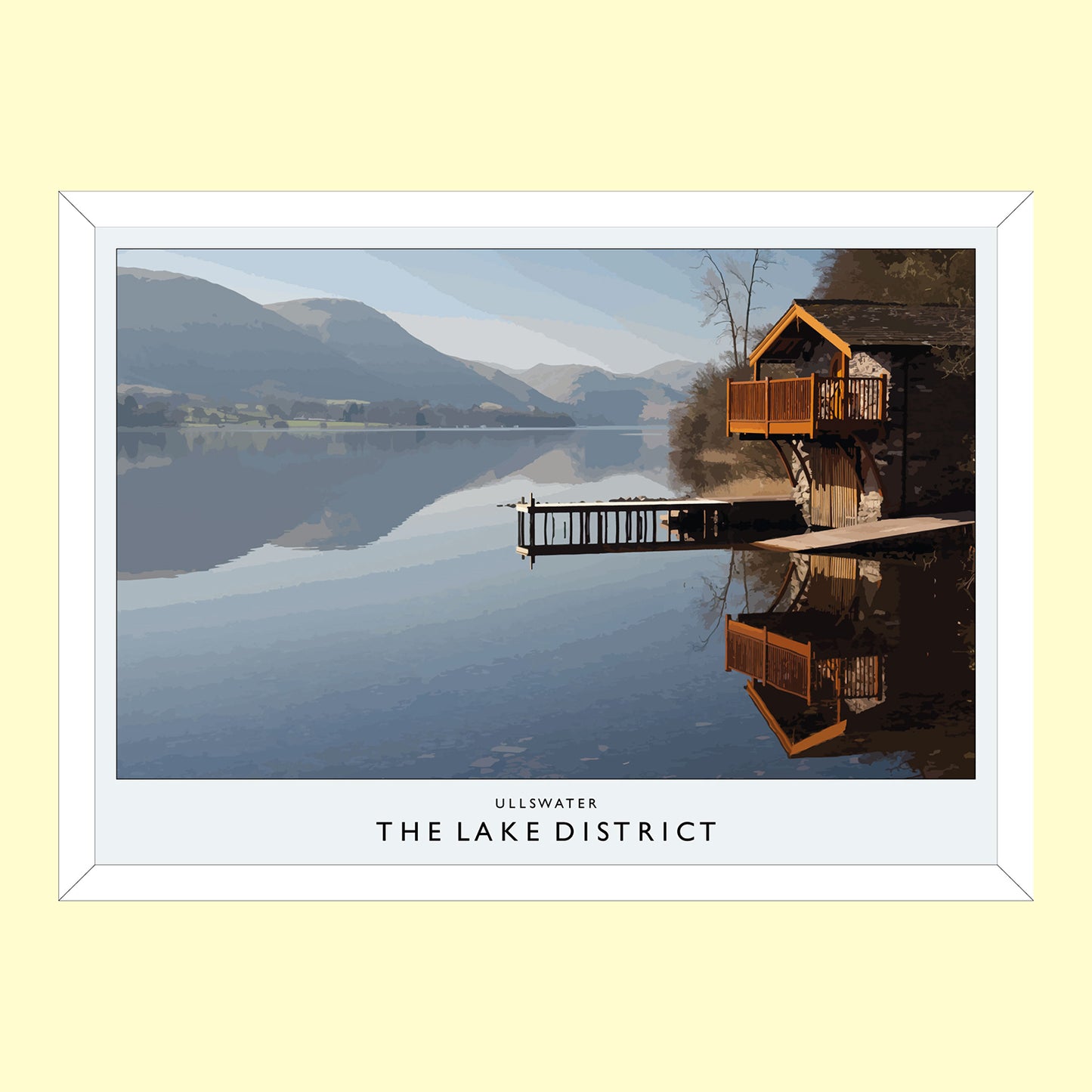 Love the Lakes Ullswater A3 Poster