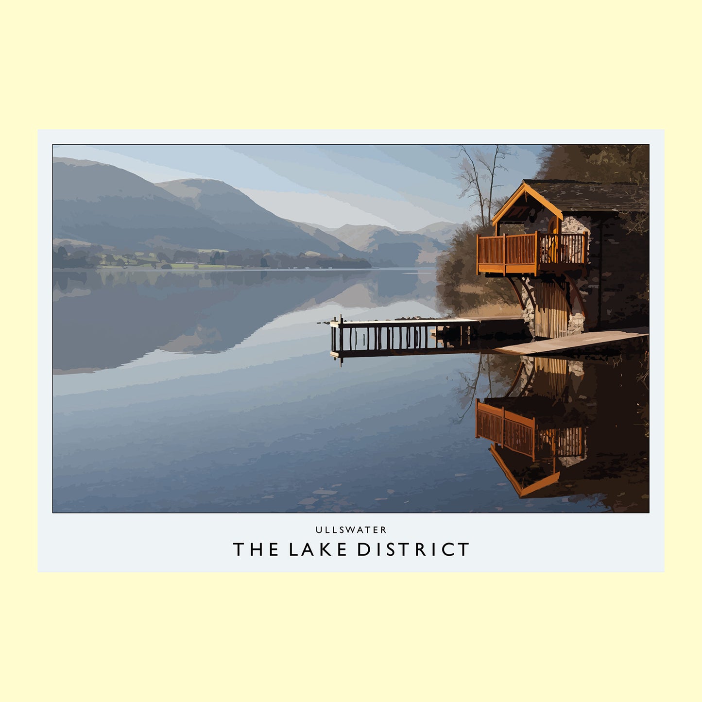 Love the Lakes Ullswater A3 Poster