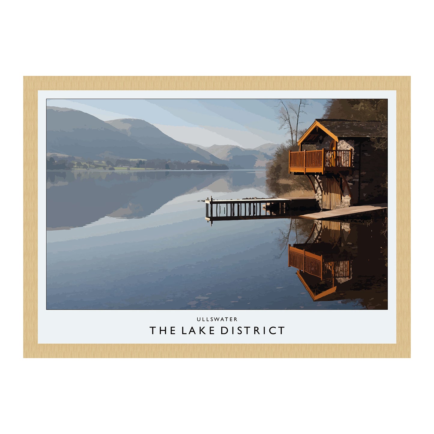 Love the Lakes Ullswater A3 Poster