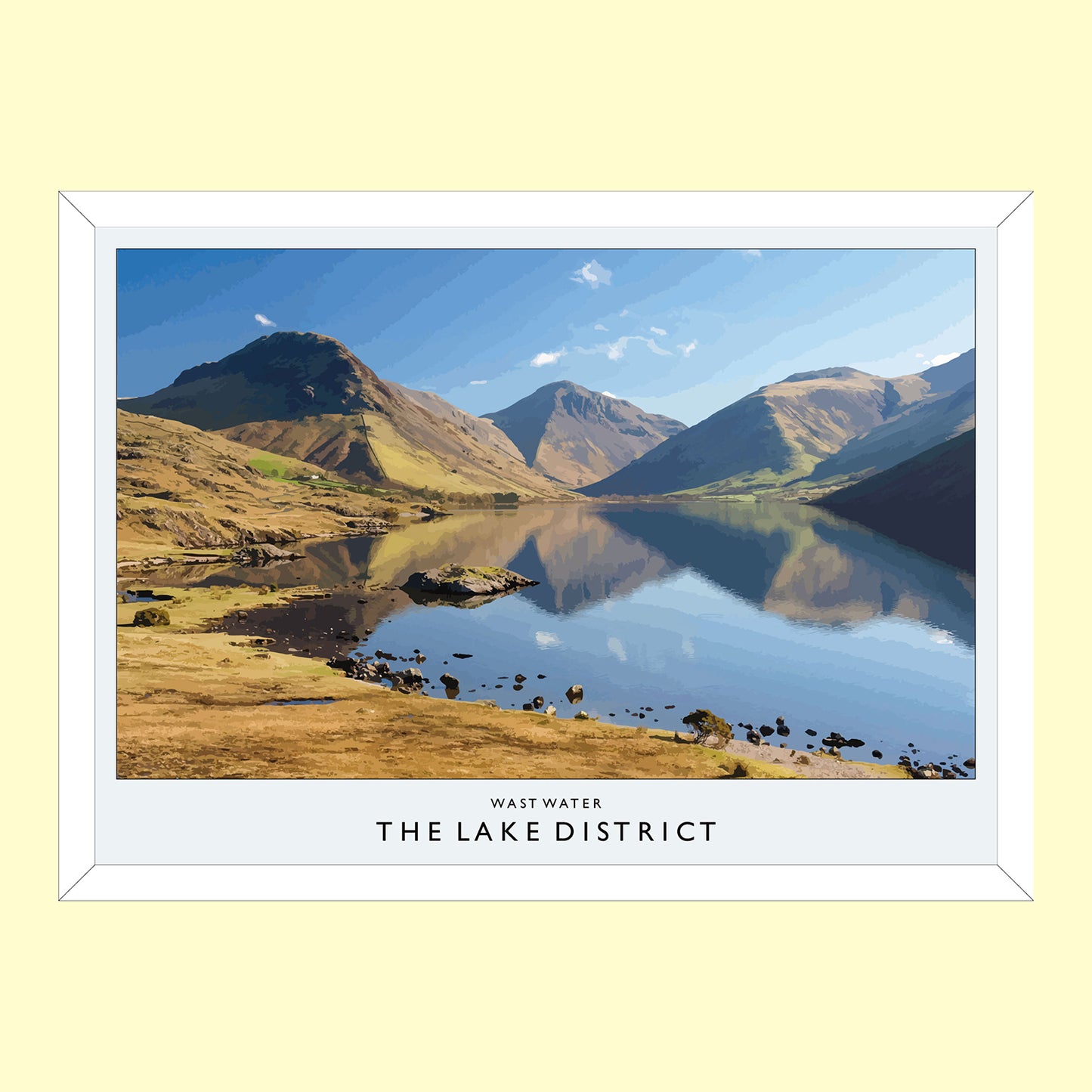 Love the Lakes Wast Water A3 Poster