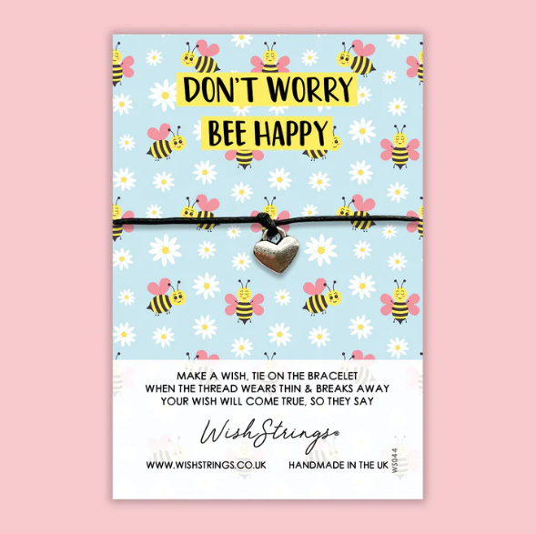 Bee Happy Wishstring