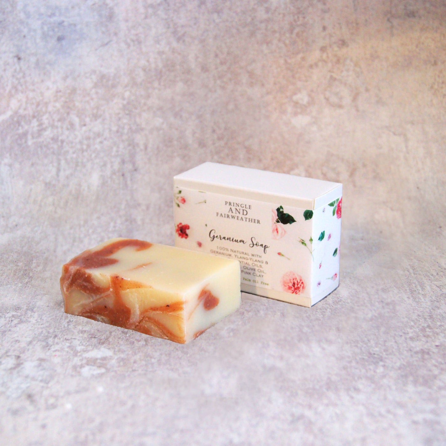 Geranium, Ylang Ylang and Rose Soap