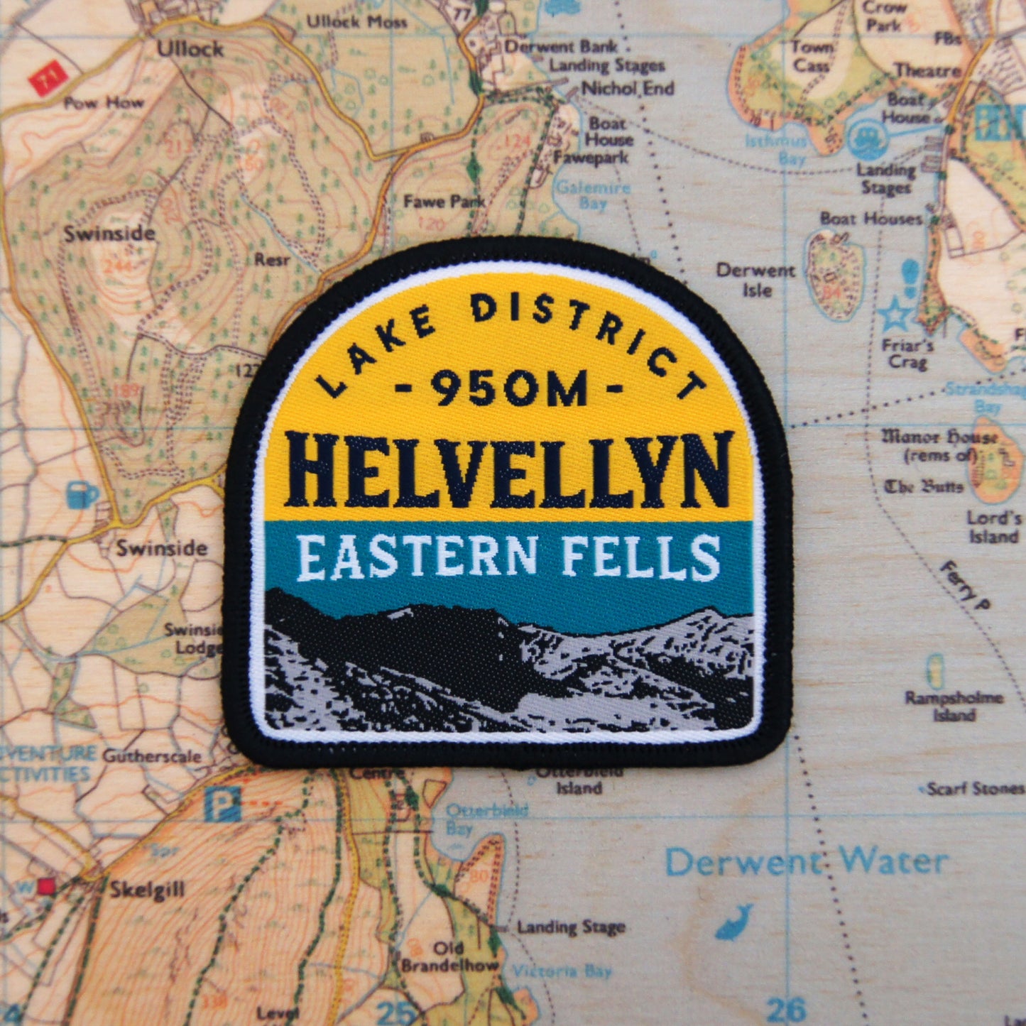 Helvellyn Iron On Patch