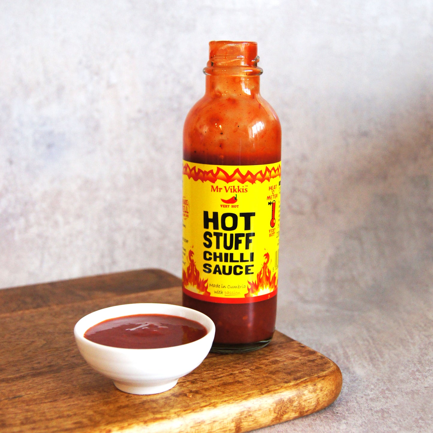 Mr Vikkis Hot Stuff Chilli Sauce 220ml