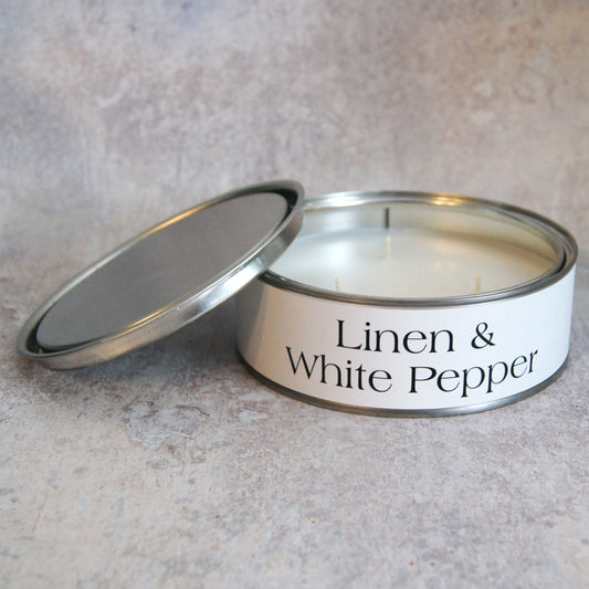 Pintail Candles Linen & White Pepper Candle