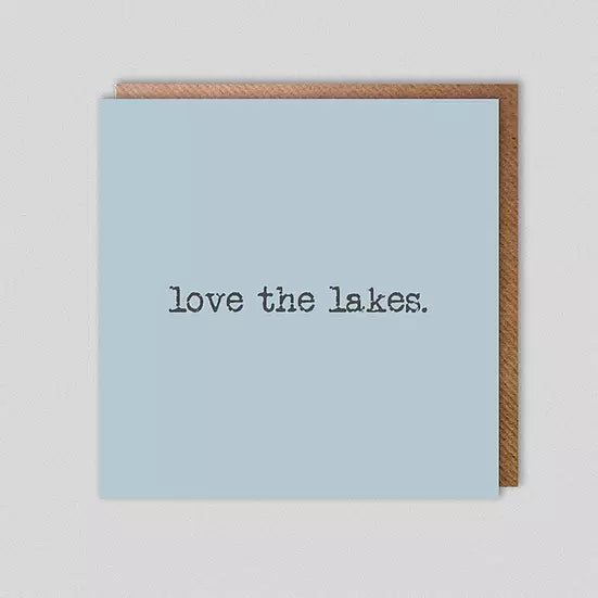 Dolly & Doug Love The Lakes Card