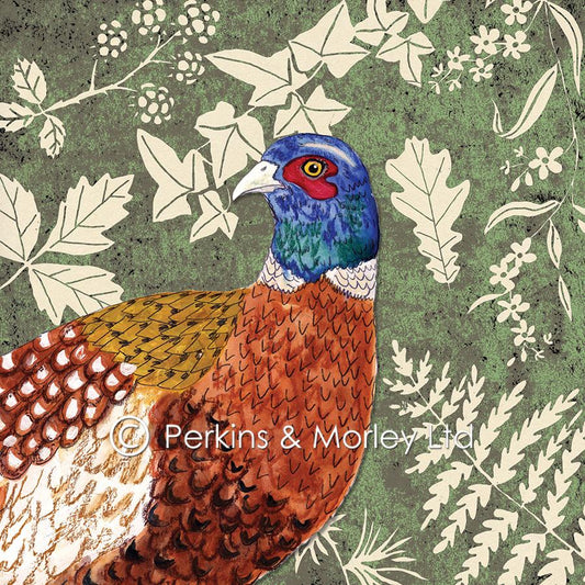 Perkins & Morley Pheasant Card