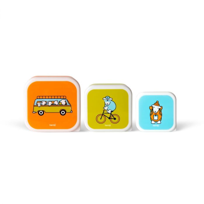 Herdy Snack Boxes (Set of 3)