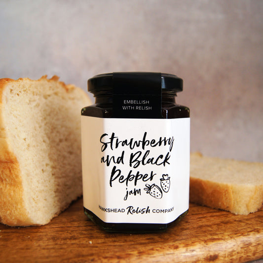 Hawkshead Relish Strawberry & Black Pepper Jam - 225g