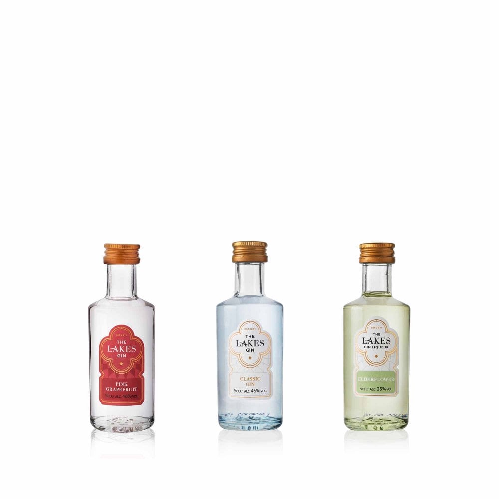 The Lakes Distillery - The Lakes Gin Collection 3 x 5cl Gift Pack