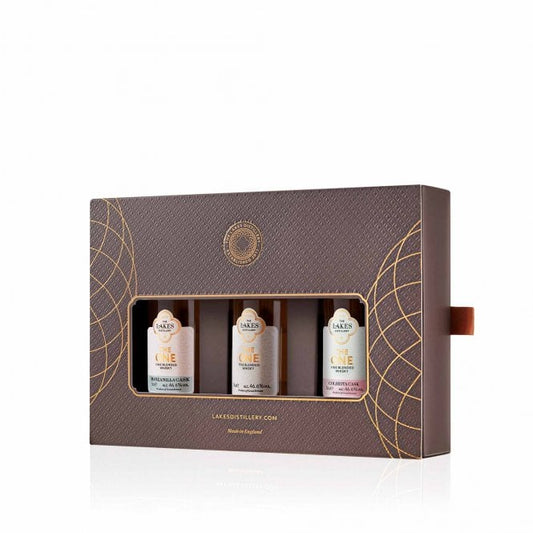 The Lakes Distillery - The Lakes Whisky Collection 3 x 5cl Miniature Whisky Gift Set