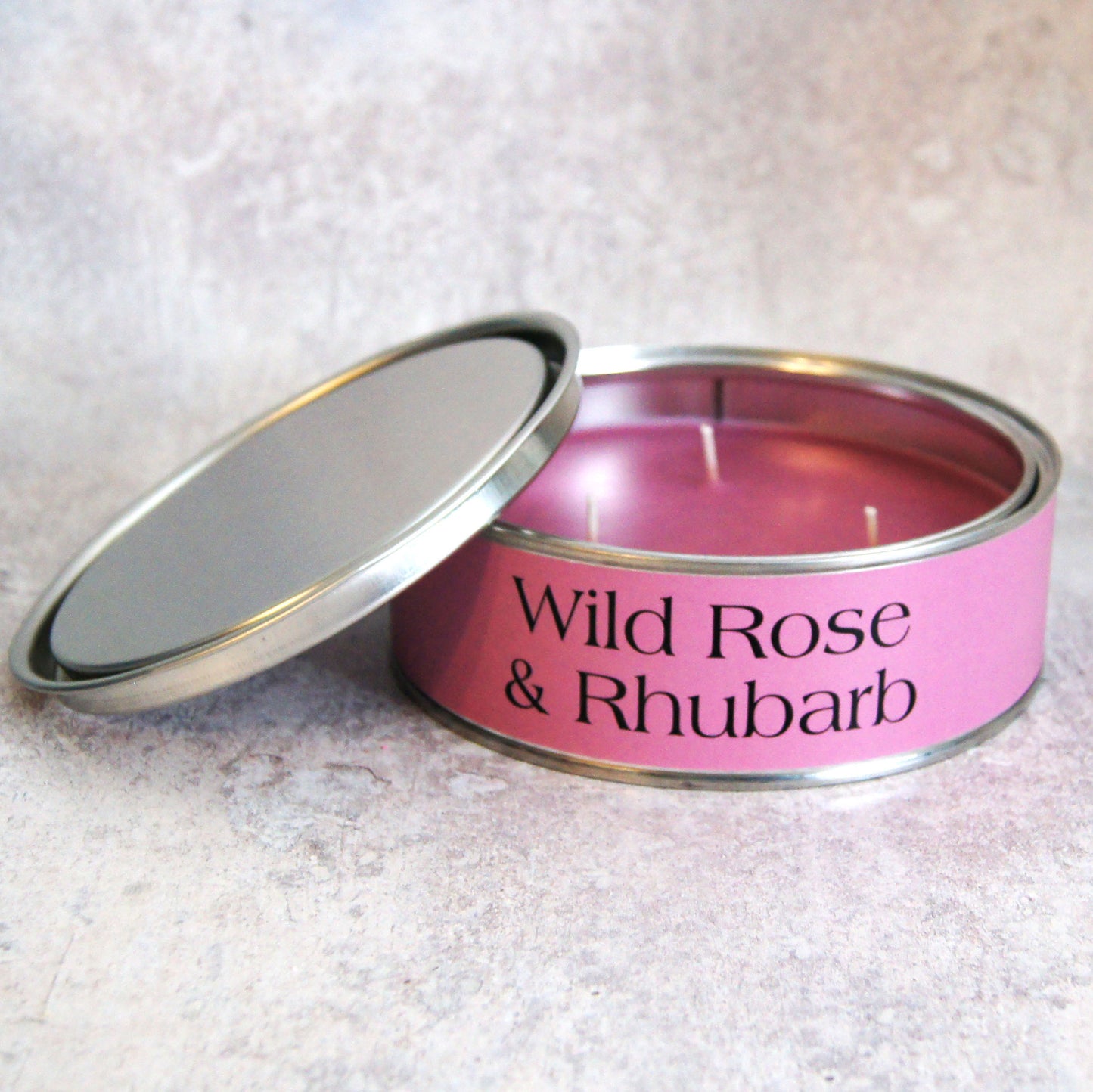 Pintail Candles Wild Rose & Rhubarb Candle