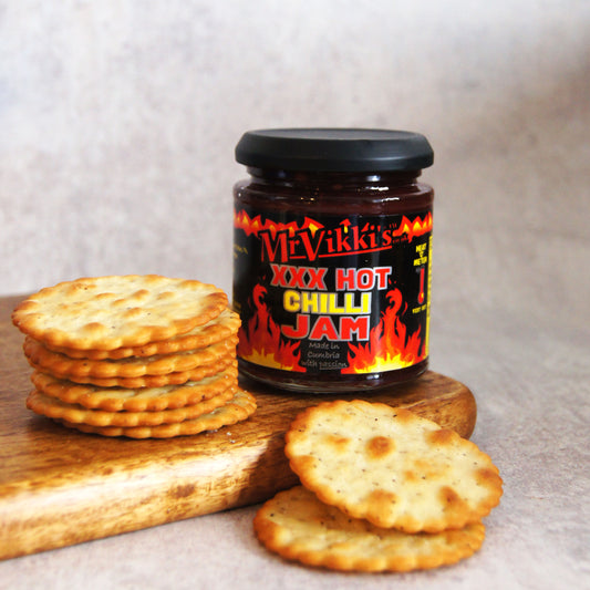 Mr Vikki's XXX Hot Chilli Jam 235g