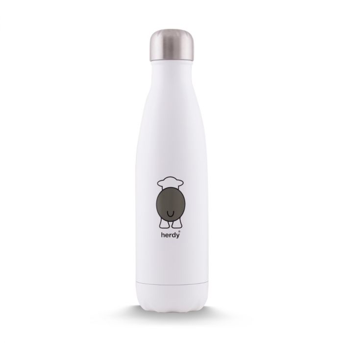 Herdy Yan Water Bottle White